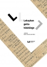 Leksykon getta łódzkiego Adam Sitarek, Ewa Wiatr, Izabela Terela