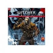 Comic Book Puzzle: The Witcher (Wiedźmin) House of Glass (1000 elementów)