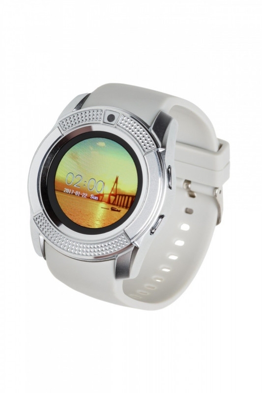 Smartwatch G11 biało-srebrny (5 906874 848128)