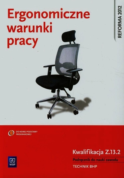 Ergonomiczne warunki pracy. Kwalifikacja Z.13.2. Doskonalenie ergonomicznych warunków pracy. Podręcznik do nauki zawodu technik BHP. Szkoły ponadgimnazjalne