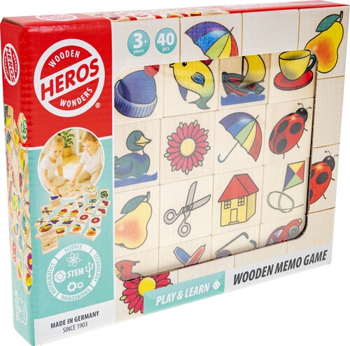 <img src='https://webimage.pl/pics/128/0/d90247B.jpg' style='height:440px' /> Heros Drewniana gra memory kafelki obrazkowe 40 elementów