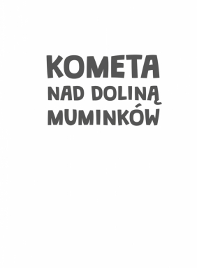 Kometa nad Doliną Muminków