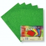 <img src='https://webimage.pl/pics/128/1/d5902557451128.jpg' width='400' height='400'> Pianka brokatowa A4 Eva zielona biodegrad. 5szt