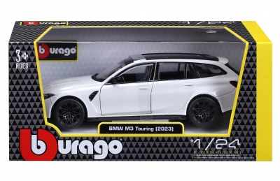 <img src='https://webimage.pl/pics/128/1/d4893993211128.jpg' style='height:440px' /> Bburago 1:24 BMW M3 TOURING 2023 BIAŁY 18-21112WT