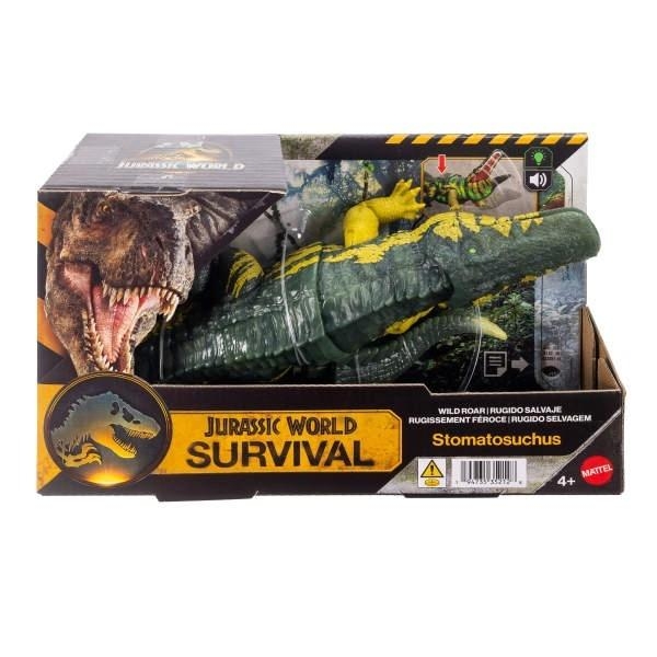 <img src='https://webimage.pl/pics/128/2/d0194735352128.jpg' style='height:440px' /> Jurassic World Stomatosuchus Ryczący dinozaur