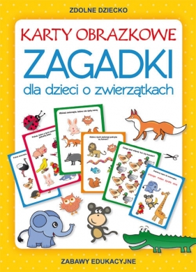Karty obrazkowe Zagadki dla dzieci o zwierzątkach - Miriam Adesanya, Guzowska Beata