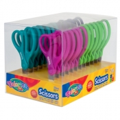 Nożyczki szkolne Colorino Kids z podziałką (34128PTR)