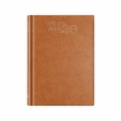 Terminarz 2026 B6 standard brązowy