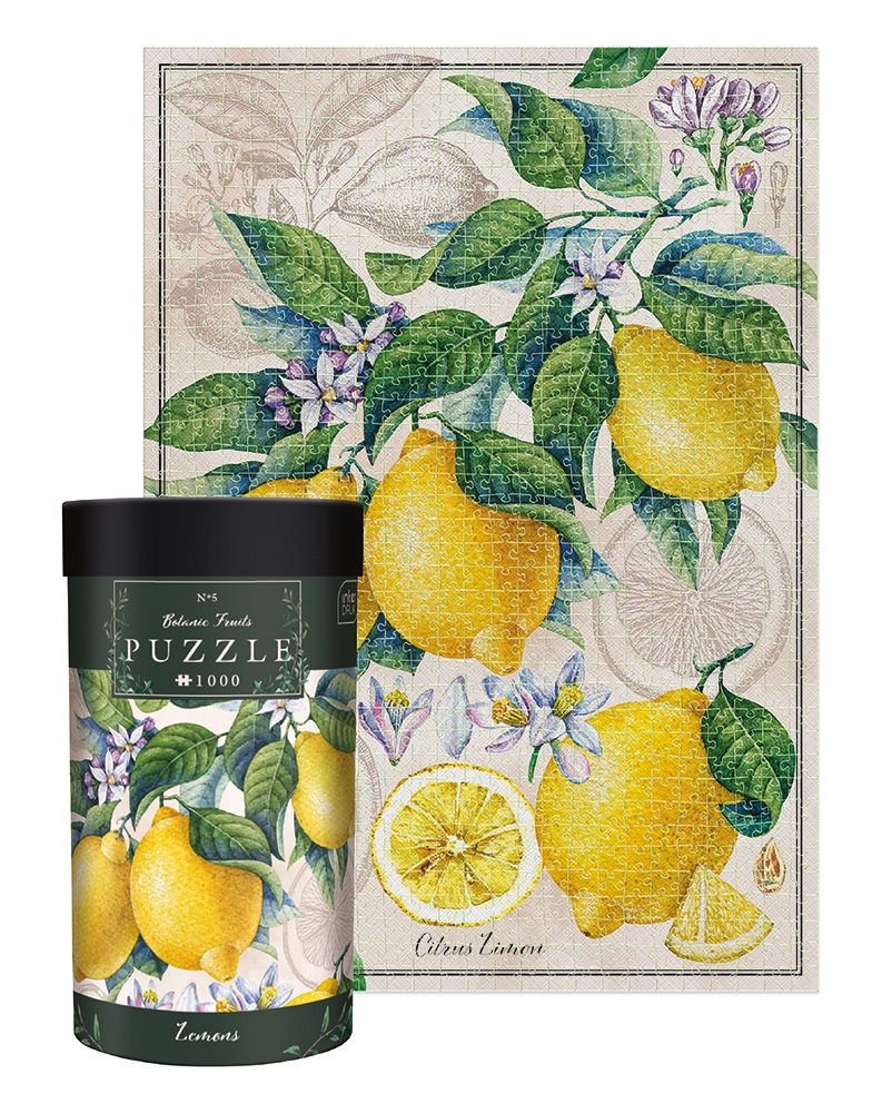 Puzzle 1000: Botanic Fruits 5 - Lemons