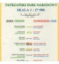 Tatrzański Park Narodowy, 1:27 500 - mapa turystyczna - Opracowanie zbiorowe