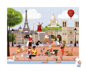 Janod, Puzzle w walizce 200: Paryż (J02612)