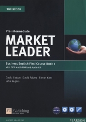 Market Leader Pre-Intermediate Flexi Course Book 1 +CD +DVD - Cotton David, Falvey David, Kent Simon, Rogers John