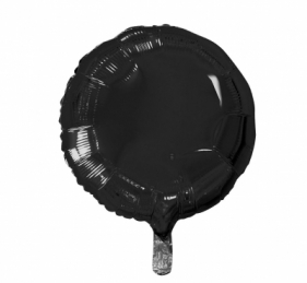 Balon foliowy Godan okrągły czarny 18 cali (HS-O18CN)