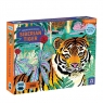 Mudpuppy, Puzzle edukacyjne 300: Zagrożone gatunki - Tygrys syberyjski