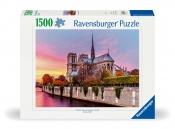 Ravensburger, Puzzle 1500: Katedra Notre Dame (12000712)
