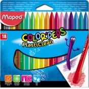 KREDKI MAPED COLORPEPS 18SZT PLASTIKOWE