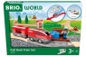 Brio, Zestaw Pull Back Train (36102) Wiek: 3+