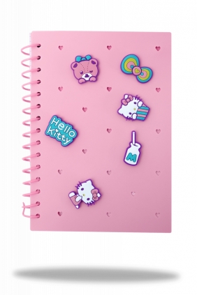 Coolpack, Kołobrulion A5/100k kratka Hello Kitty - Pink 1 (13082PTR)