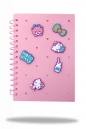 Coolpack, Kołobrulion A5/100k kratka Hello Kitty - Pink 1 (13082PTR)