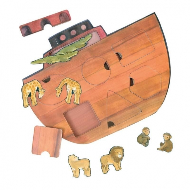 Puzzle wielowarstwowe Arka Noego