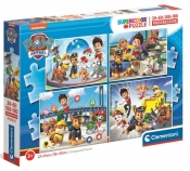 Puzzle Progressive SuperColor 4w1: Psi Patrol (21412)