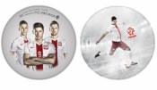 Piłka PZPN szara 23 cm TREFL