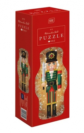 Puzzle 502: Shape Christmas 2 - Nutcracker Gold