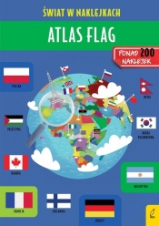 Atlas flag. Świat w naklejkach - Patrycja Zarawska
