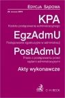 Kodeks postępowania administracyjnego Edycja sądowa W29