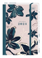 Kalendarz książkowy B6 - Flower