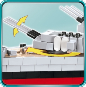 Cobi: Mała Armia. Pancernik USS Iowa (BB-61) / Missouri (BB-63) (4812)