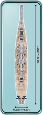 Cobi: Mała Armia. Pancernik USS Iowa (BB-61) / Missouri (BB-63) (4812)