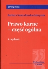 Prawo karne część ogólna  Gabrysiak Namysłowska Barbara