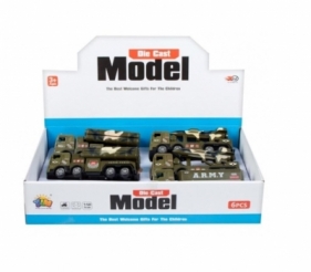 Auto wojskowe metalowe 16cm