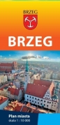 Brzeg - plan miasta 1:10 000 - Opracowanie zbiorowe