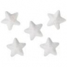 Styropianowe gwiazdki 20x18mm białe 60szt