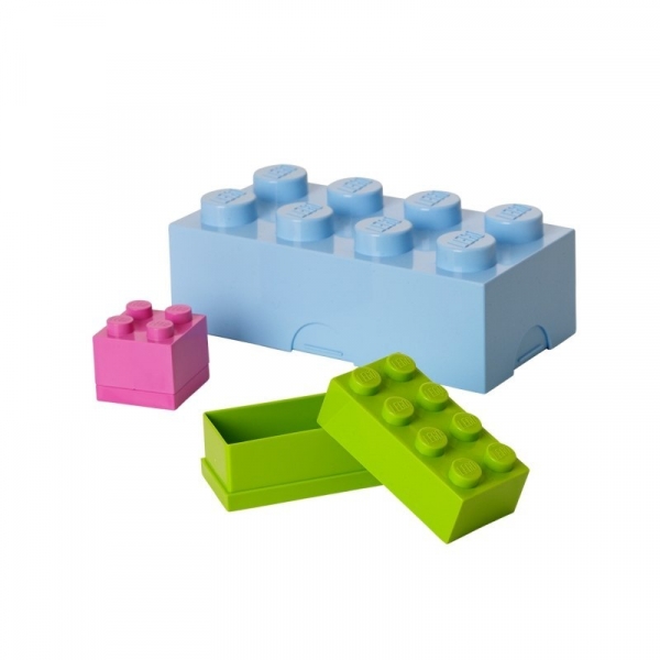 Lego, minipudełko klocek 4 - Czarne (40111733)