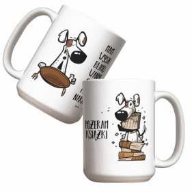 Kubek - Pożeram książki 440ml