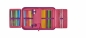 Piórnik 31 części Pink cubes