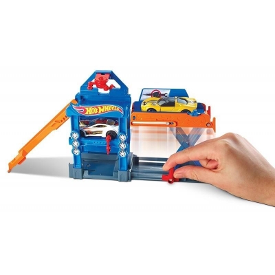 Hot Wheels - Rozkładane zestawy Warsztat z podnoś. (DWK99)