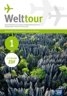 Welttour 1 Język niemiecki Podręcznik z zeszytem ćwiczeń + 2 CD