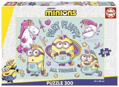 <img src='https://webimage.pl/pics/130/5/d8412668205130.jpg' style='height:440px' /> Puzzle Minionki 300 el 114272
