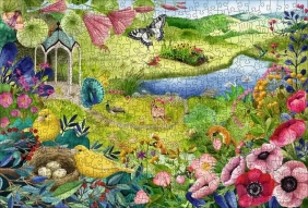 Ravensburger, Puzzle drewniane 500: Dziki ogród (17513)