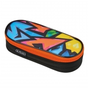 Piórnik kosmetyczka etui - Neon Art (50026692)