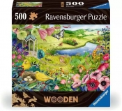 Ravensburger, Puzzle drewniane 500: Dziki ogród (17513)