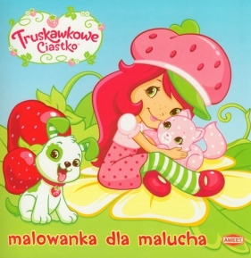 Truskawkowe Ciastko Malowanka dla malucha