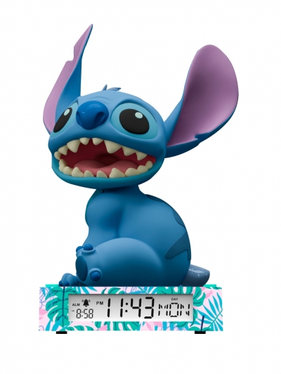 Lampka 3D z budzikiem Stitch LAS3055