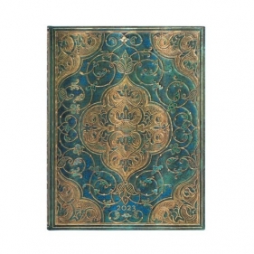 Kalendarz Paperblanks 2023 Turquoise Chronicles Ultra Tygodniowy VER