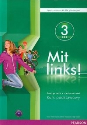 Mit Links 3 Podręcznik z ćwiczeniami Kurs podstawowy + CD MP3 - Kręciejewska Elżbieta, Sekulski Birgit