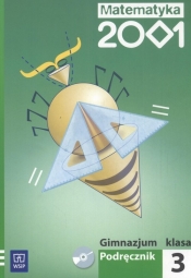 Matematyka 2001 Podręcznik klasa 3 gimnazjum + CD 2008 - <br />